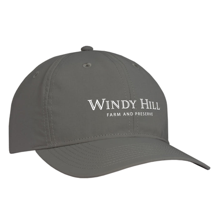 Custom BRAND / LOGO Wholesale Quake City Deluxe Taslon 6 Panel Cap with Elastic Hook & Loop