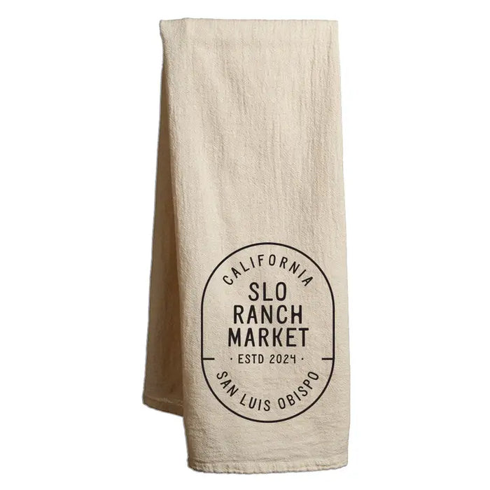 Custom CAPSULE Flour Sack Tea Towel - Natural