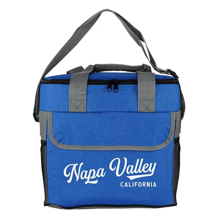 Custom ATHLETIC 15 Oz. Heathered Insulated Picnic Pocket