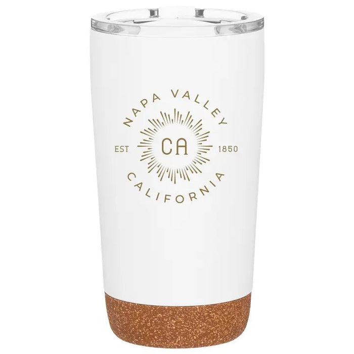 Custom Wholesale 20 Oz. Corky Insulated Tumbler Printed in BURST COLLECTION design