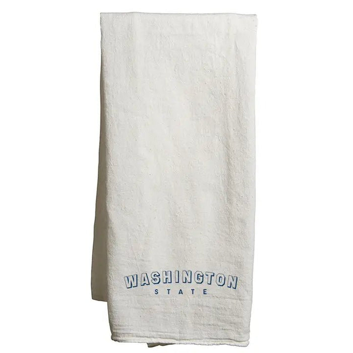Custom BLOCK SPORT Flour Sack Tea Towel - White