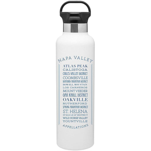 24 Oz. Stainless Insulated Water Bottle in a Customizable Appellations Design - Mercantile 12