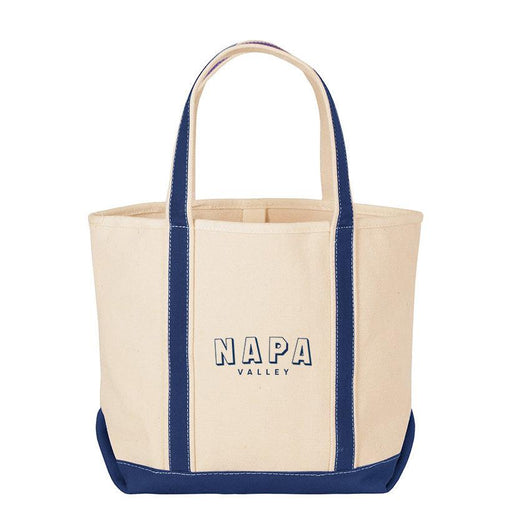 26 Oz. Medium Boat Tote Personalized Block Sport Design - Mercantile 12