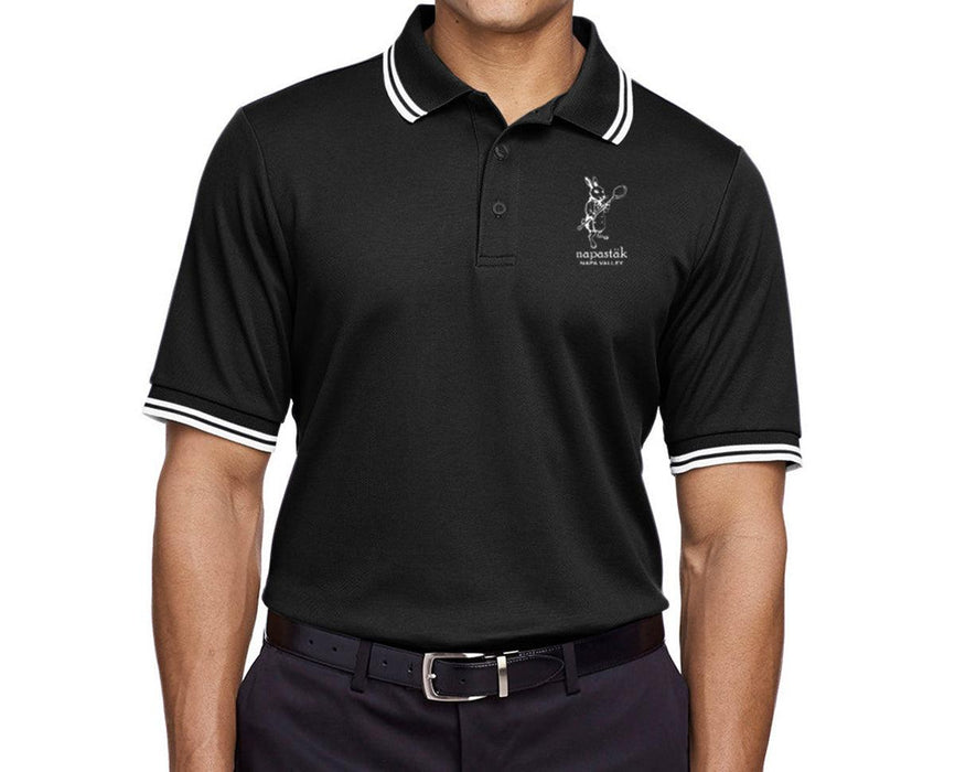 Devon & Jones 60/40 Plaited Tipped Performance Polo - Mercantile 12