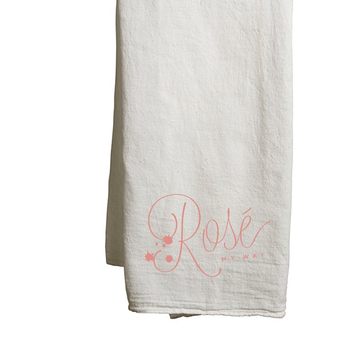 Tea Towel Rosé All Day - Mercantile 12