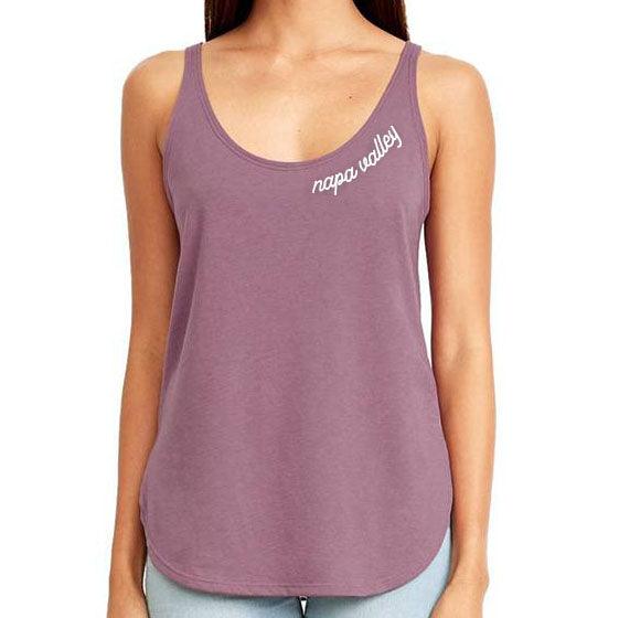 Ladies Festival Tank Scoop Neck Scalloped Hem - Mercantile 12